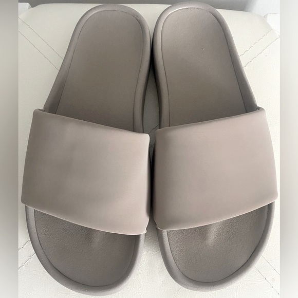Target Shoes - WOMENS TAUPE SANDAL SLIDES